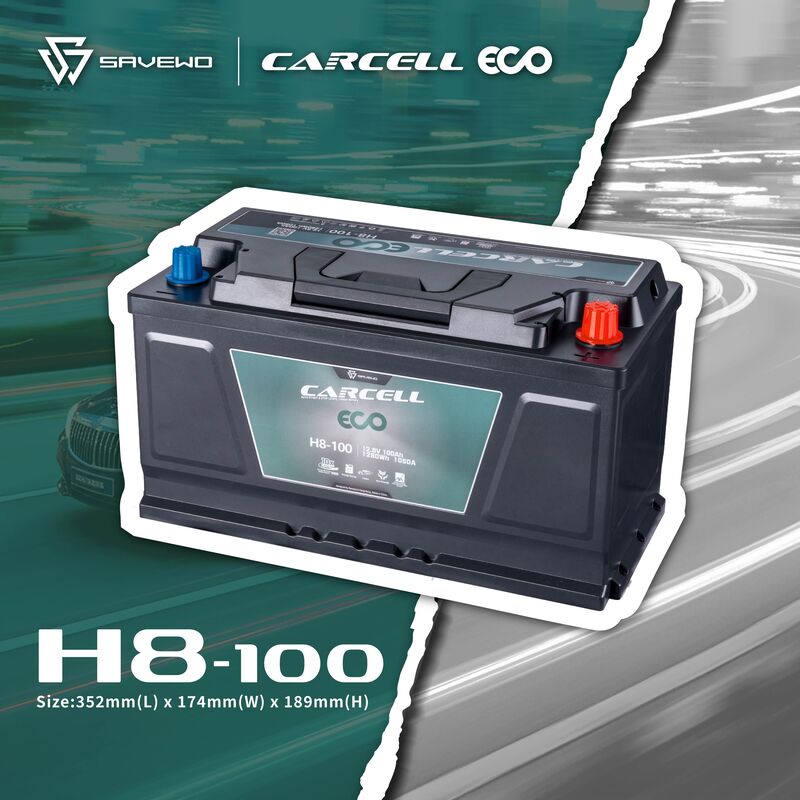 *優惠期免安裝費 $3299* SAVEWO CarCell ECO H8-100 救世汽車啟停電池